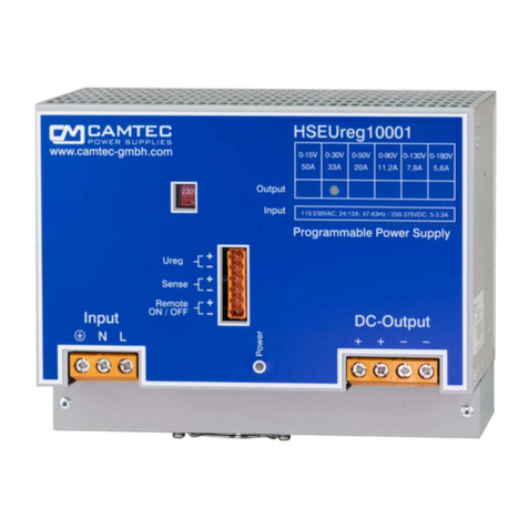 Camtec HSEUREG10001 Series manual