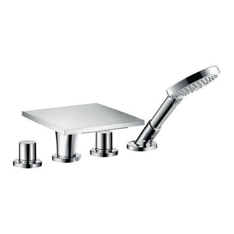 Hans Grohe Axor Massaud 18440000 Assembly Hans Grohe Axor Massaud 18440000 Assembly