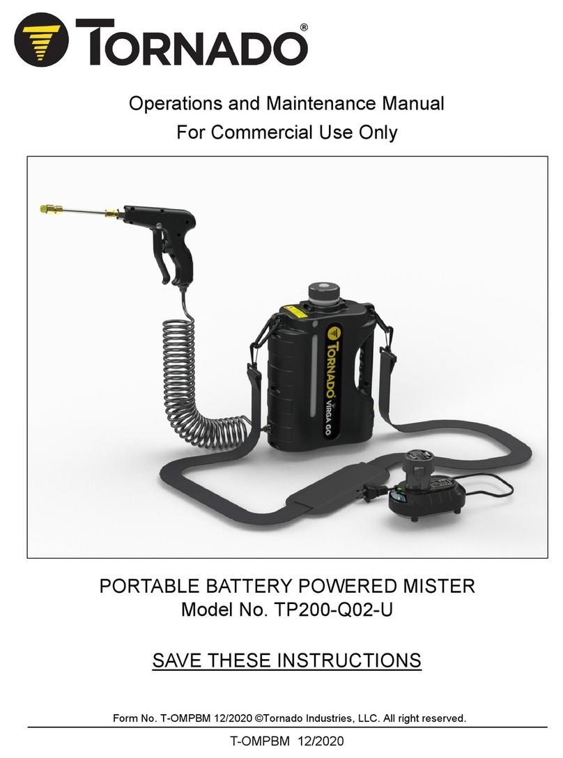 Tornado TP200-Q02-U Operation and maintenance manual