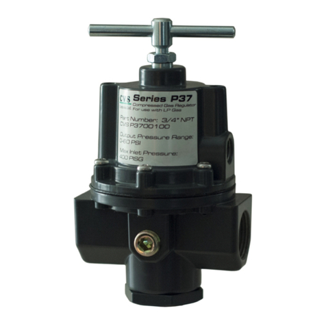 CVS Controls P37 User manual