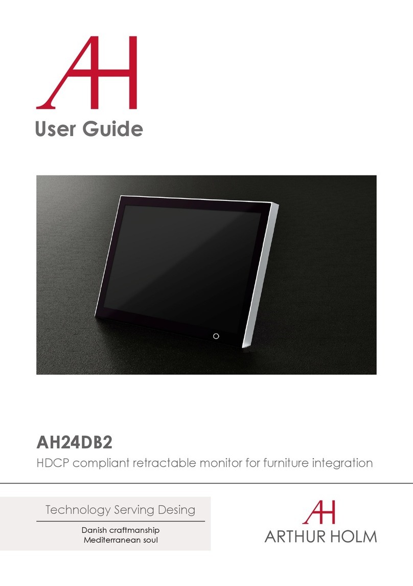 ARTHUR HOLM AH24DB2 User manual