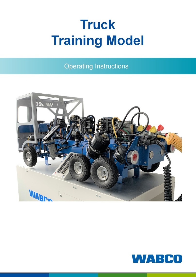 WABCO Truck Training Model operating instructions