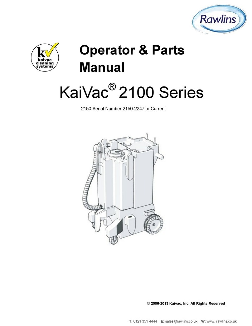 Kaivac 2100 Series Programming manual