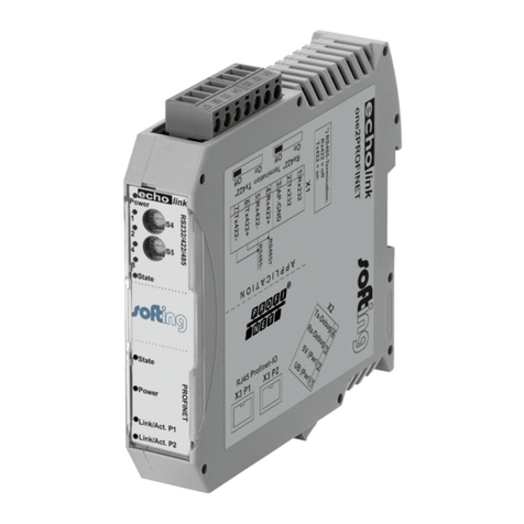 Softing echolink one2PROFINET User manual