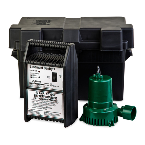 Zoeller Basement Sentry Series quick start guide
