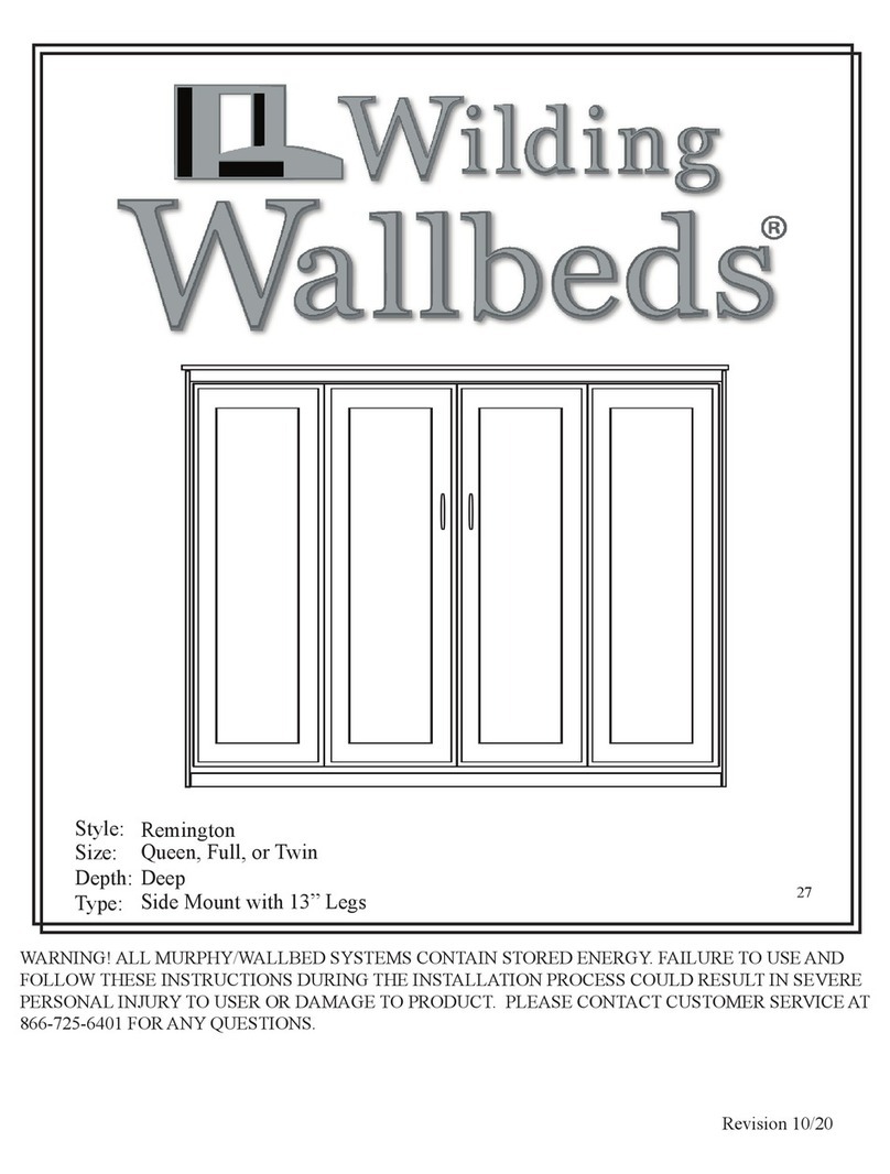 Wilding Wallbeds Remington manual Wilding Wallbeds Remington manual