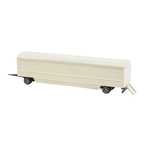 Faller SET OF FUNFAIR CARAVANS II User manual