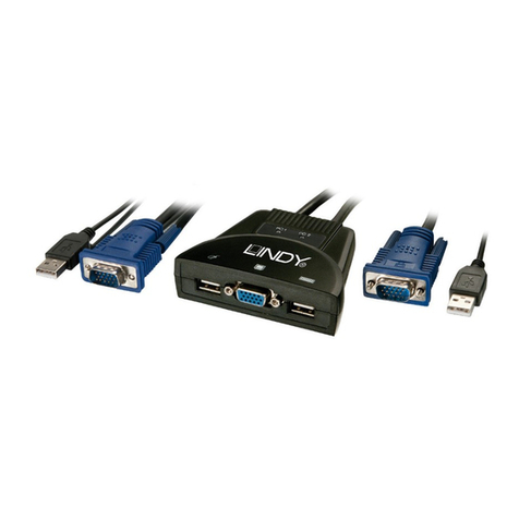 Lindy KVM Switch Classic User manual Lindy KVM Switch Classic User manual
