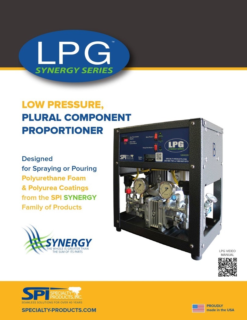 SPI LPG Synergy Series Operation manual