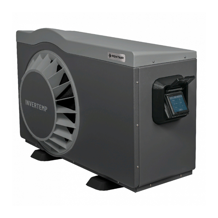 Pentair INVERTEMP IVTP-1M-DB Installation and operating manual