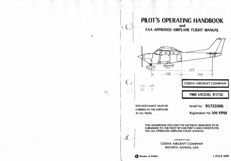 Cessna R172K 1980 Pilot operating handbook