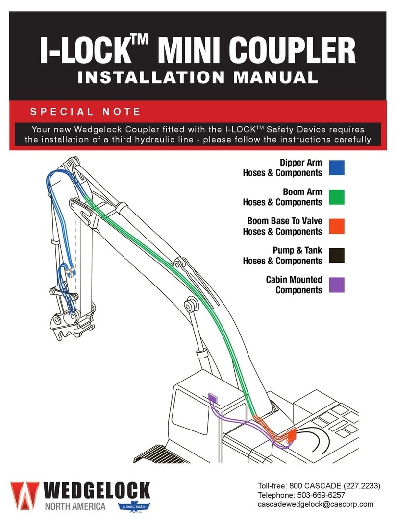 WEDGELOCK I-LOCK MINI COUPLER installation manual