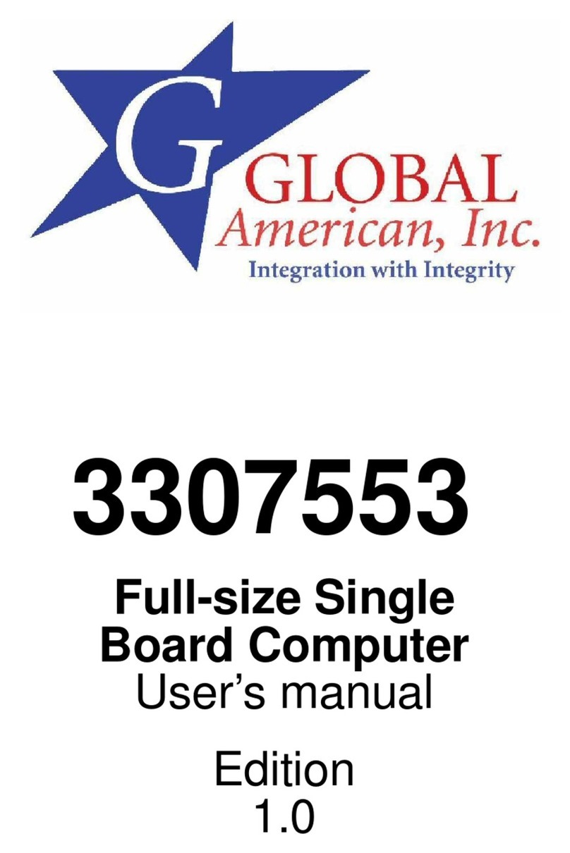 Global American Inc. 3307553 User manual