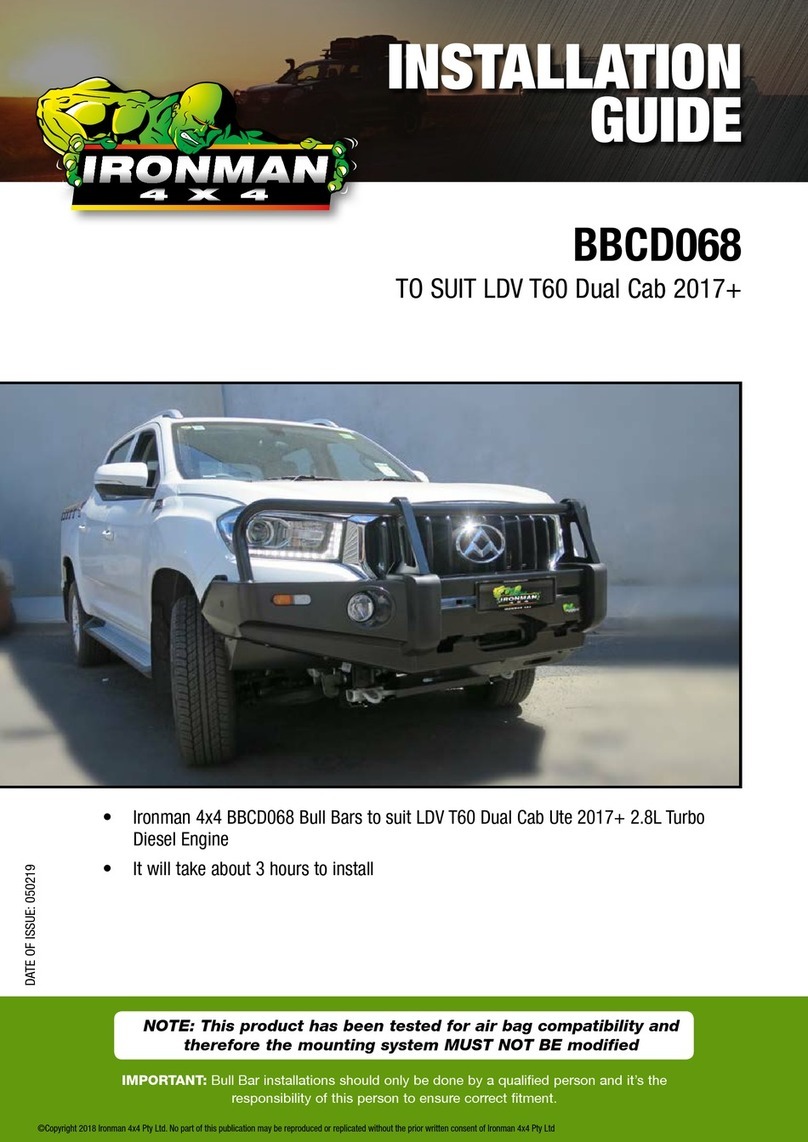 Ironman4x4 BBCD068 User manual Ironman4x4 BBCD068 User manual