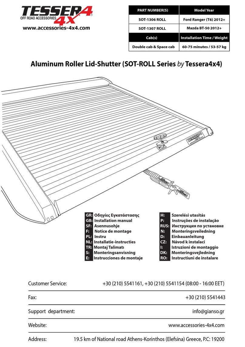 Tessera4x4 SOT-ROLL Series User manual Tessera4x4 SOT-ROLL Series User manual