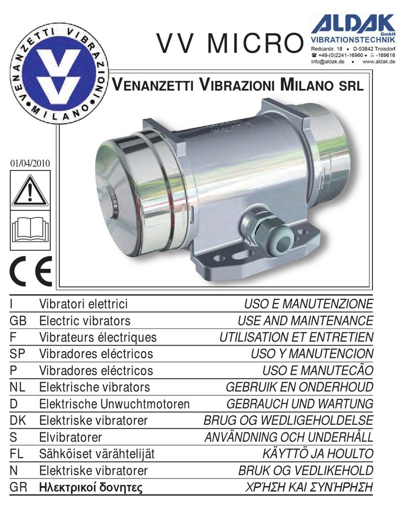 ALDAK VV Micro Use and maintenance