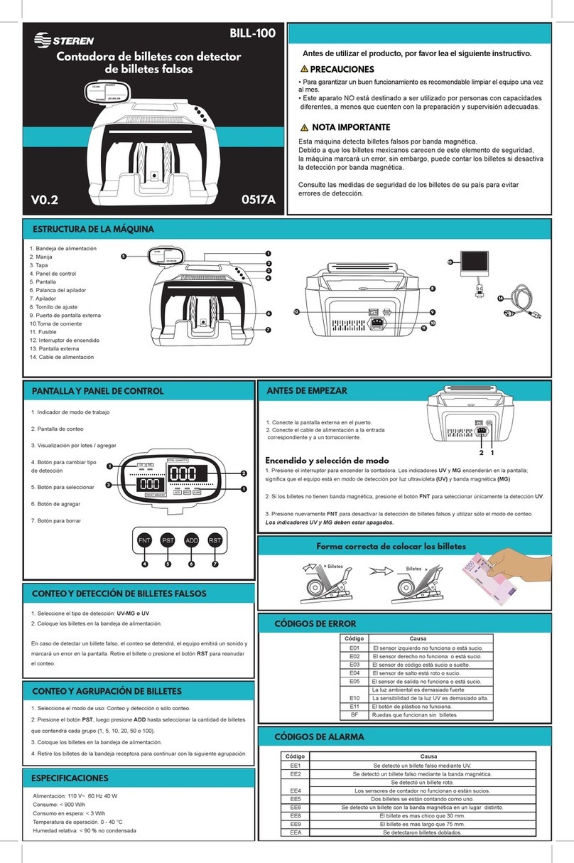 Steren BILL-100 quick start guide