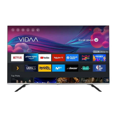 Hisense VIDAA U5 User manual