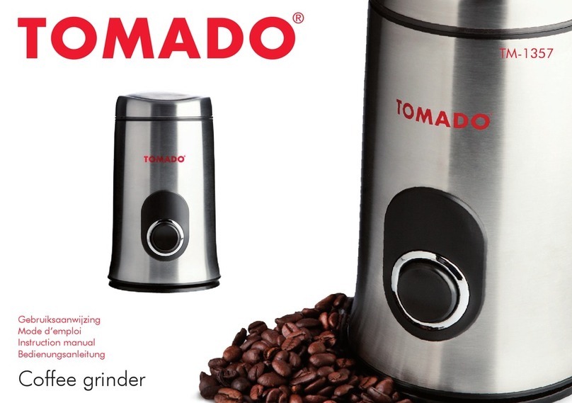 tomado TM-1357 instruction manual