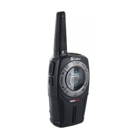 Cobra PR561 BLT User manual