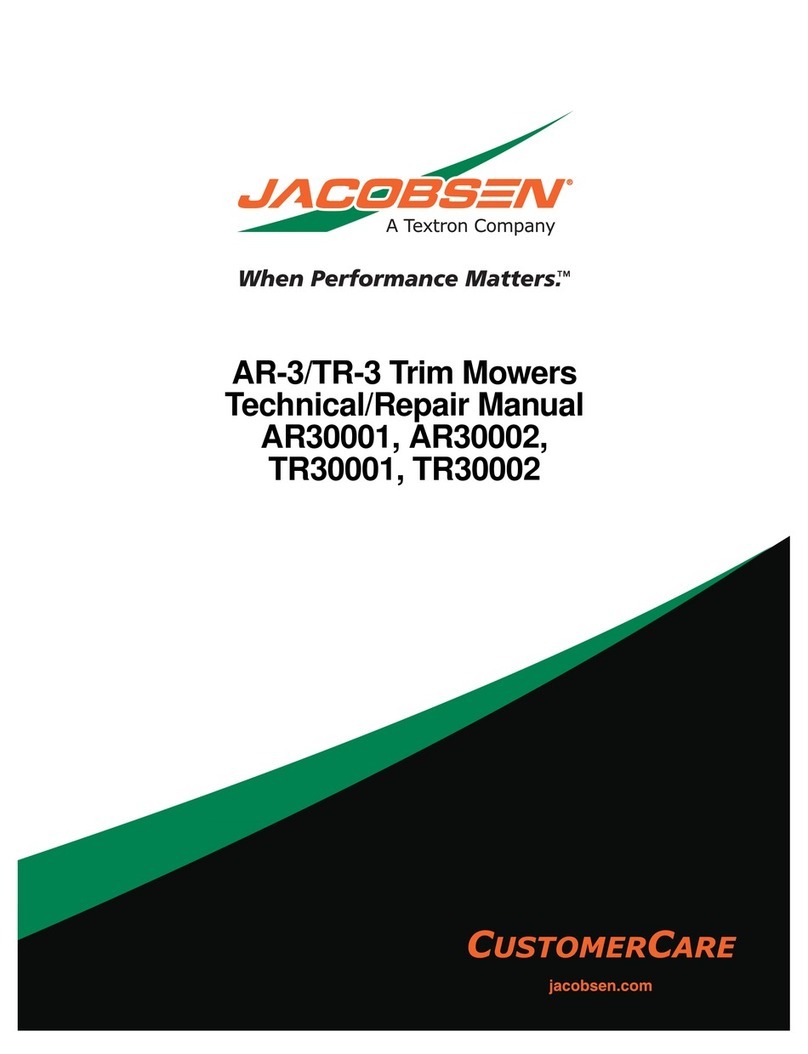 Jacobsen AR3 User manual