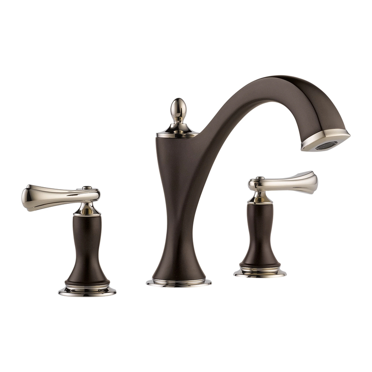 Brizo Charlotte T67385 LHP Series User manual