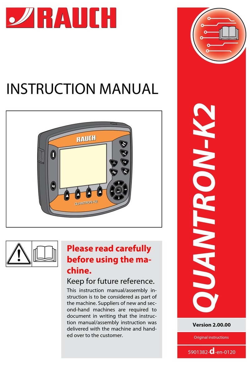 Rauch QUANTRON-K2 instruction manual