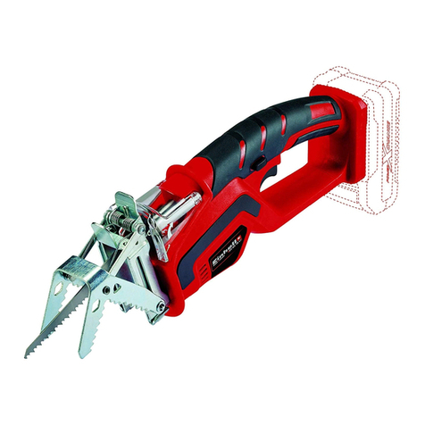 EINHELL GE-GS 18 Li-Solo User manual