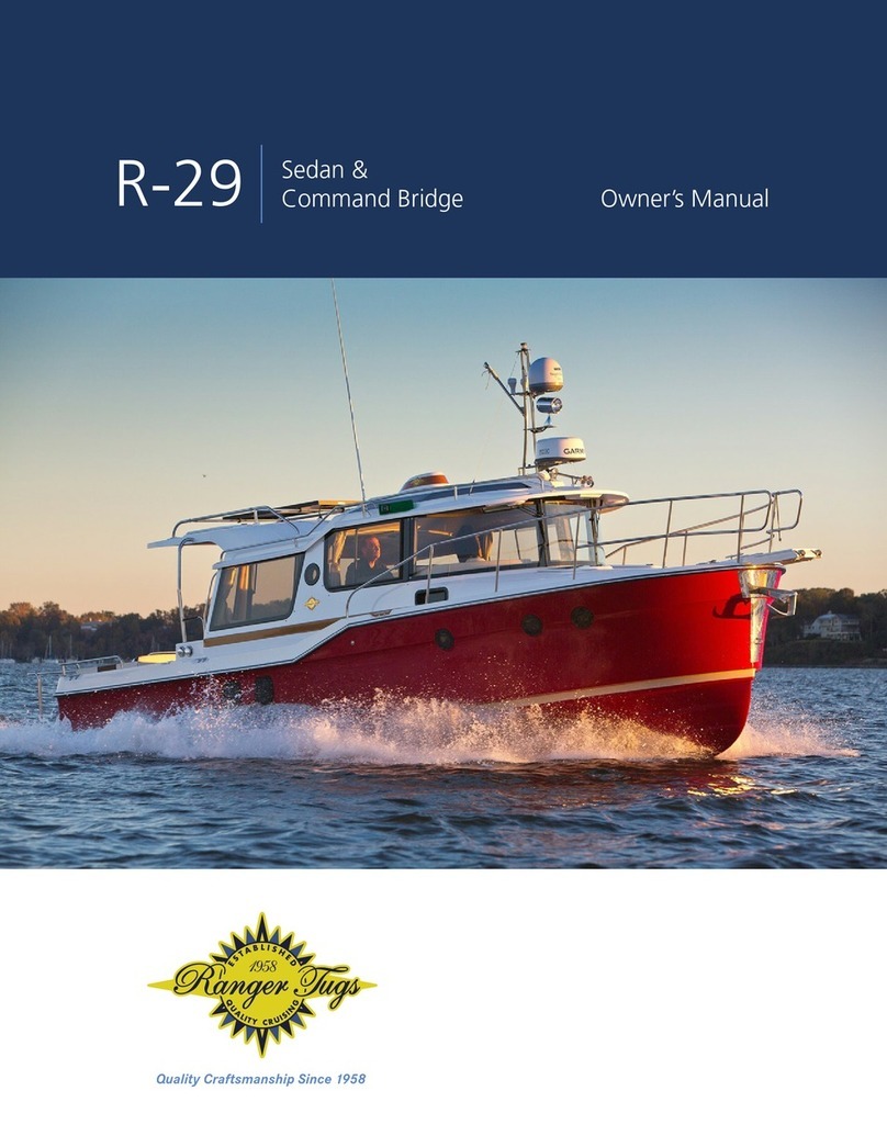 Rangertugs R-29 Sedan owner's manual