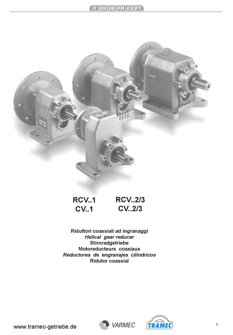TRAMEC RCV 1 Series manual