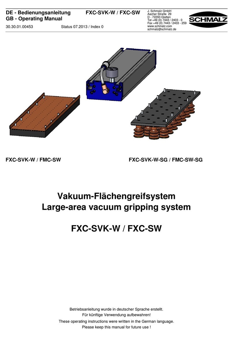 Schmalz FXC-SVK-W operating manual