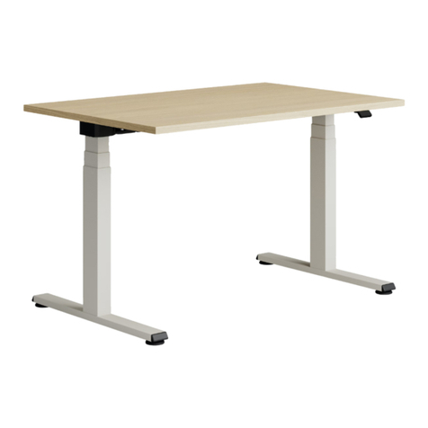 Steelcase Migration SE Height Adjustable Desk manual