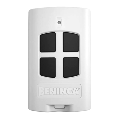 Beninca TO.GO 2AK User manual