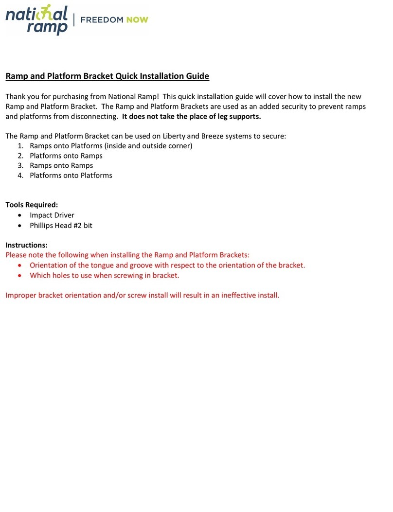 National ramp Liberty User manual