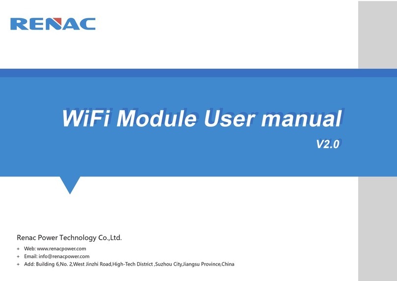 Renac WiFi Module user manual