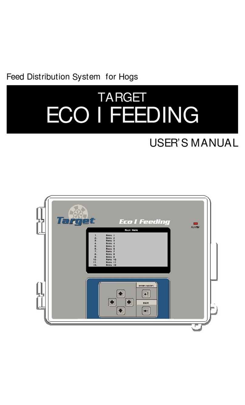 Target ECO I FEEDING user manual