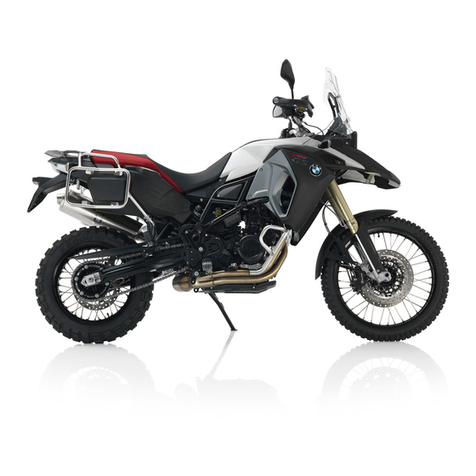 BMW F 800 GS Adventure 2015 Installation and maintenance manual