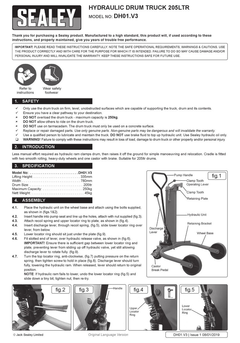 Sealey DH01.V3 User manual