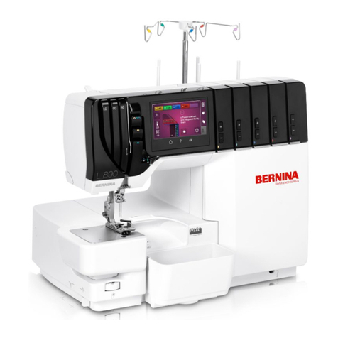 Bernina L 890 Workbook