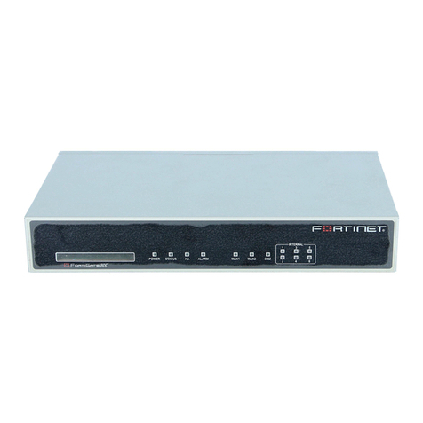 Fortinet FortiGate FG-80C User manual
