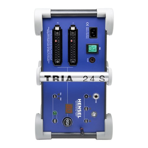Hensel Tria 24 S user manual