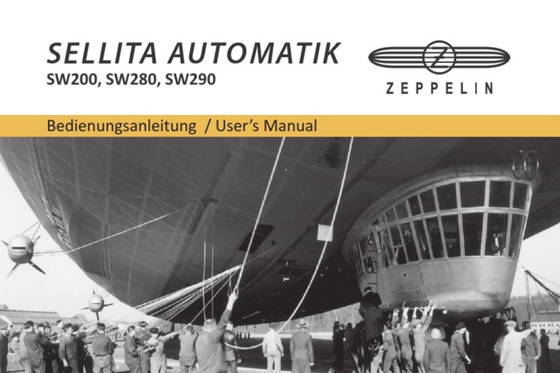 POINT tec ZEPPELIN SELLITA AUTOMATIK SW200 User manual
