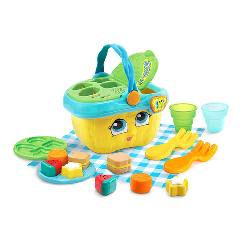 LeapFrog Shapes & Sharing Picnic Basket Assembly Instructions