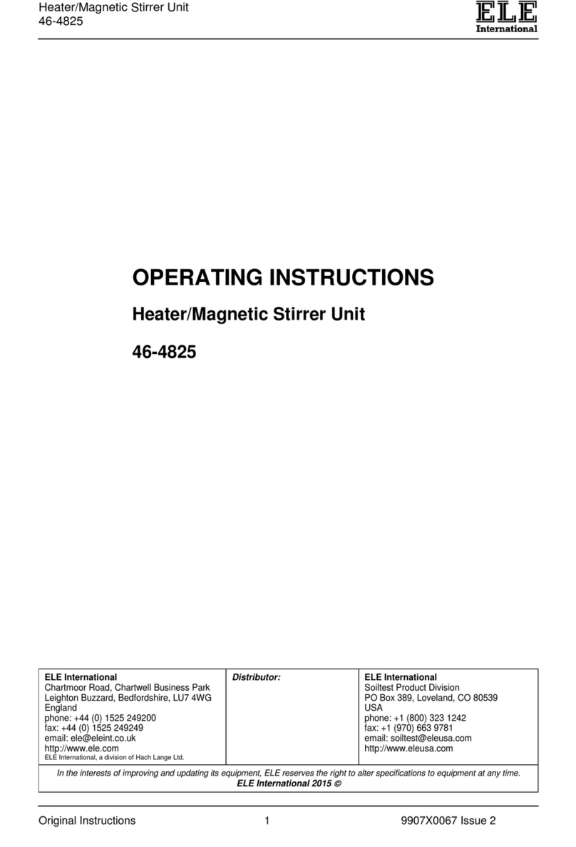 Ele 46-4825 operating instructions
