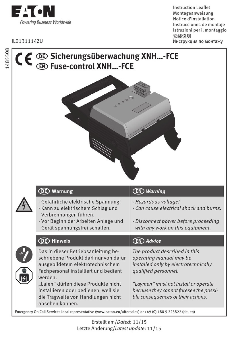 Eaton XNH -FCE Series Manual