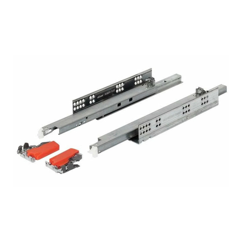 BLUM Tandem installation instructions BLUM Tandem installation instructions