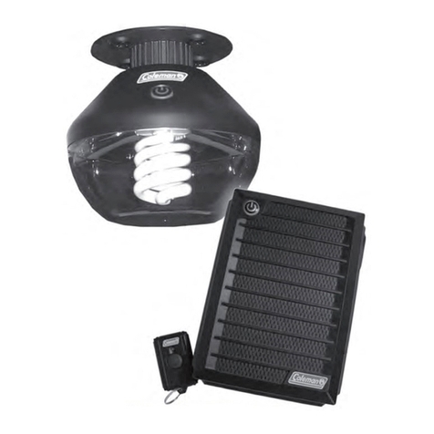 Coleman 830-500 Series user manual