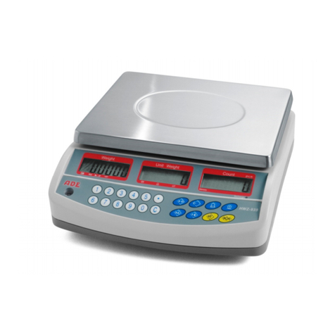 ADE HWZ Series User manual