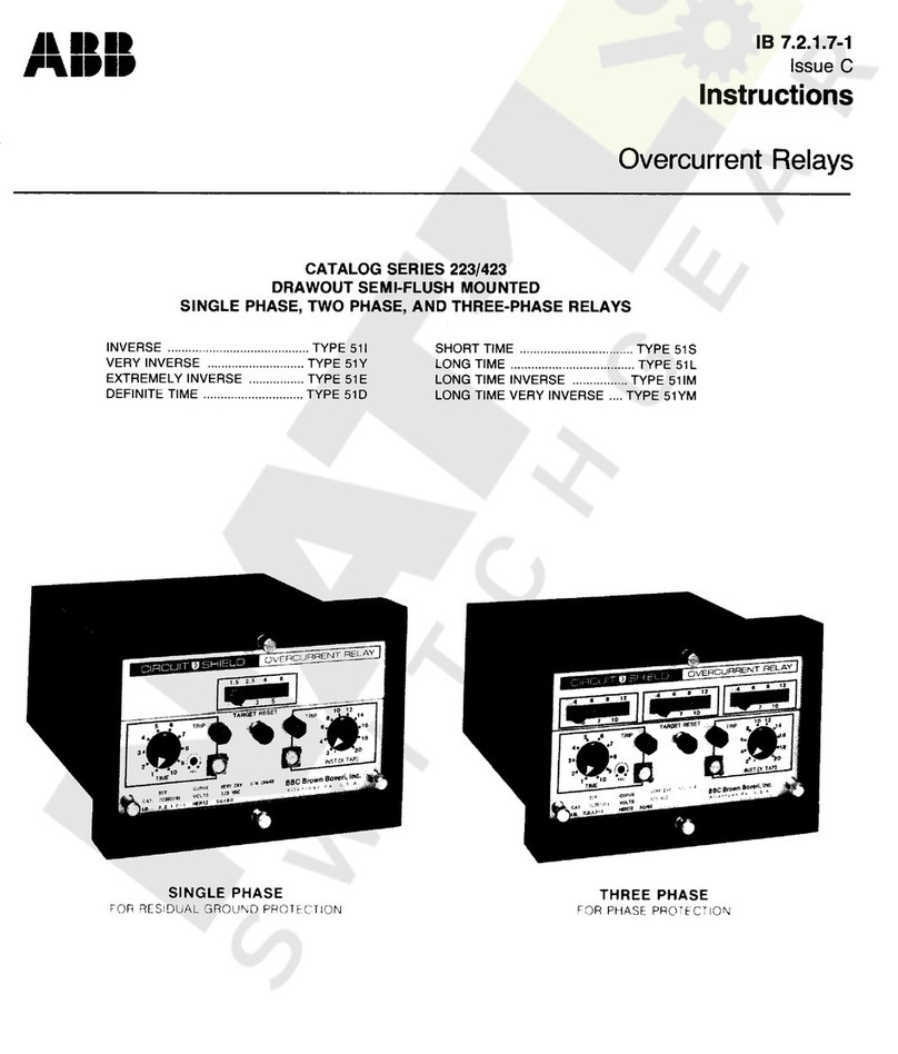 ABB 511 Series instructions