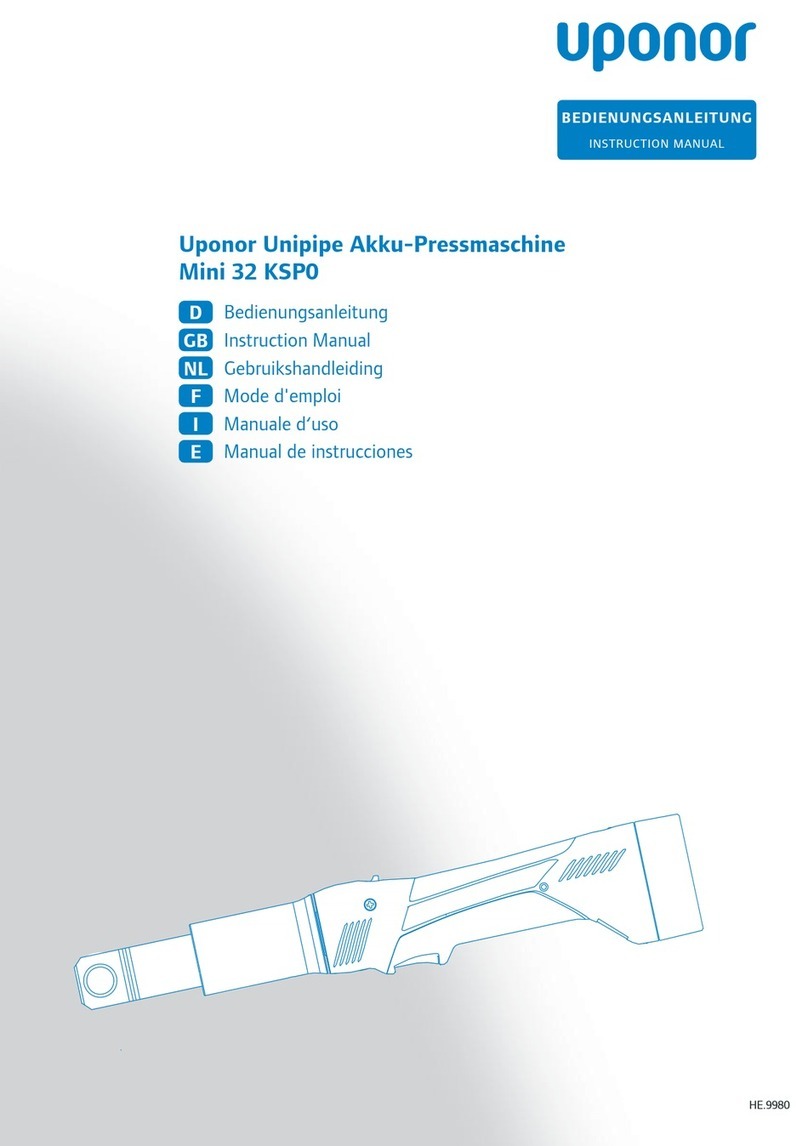 Klauke Uponor Mini 32 KSP0 instruction manual